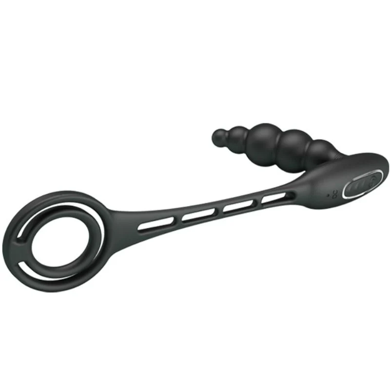 PRETTY LOVE - ANÉIS PARA PÊNIS COM PLUG VIBRADOR - Image 6