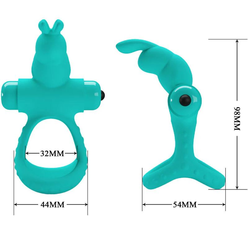 PRETTY LOVE - ANEL VIBRADOR FIGGY GREEN COELHO - Image 4