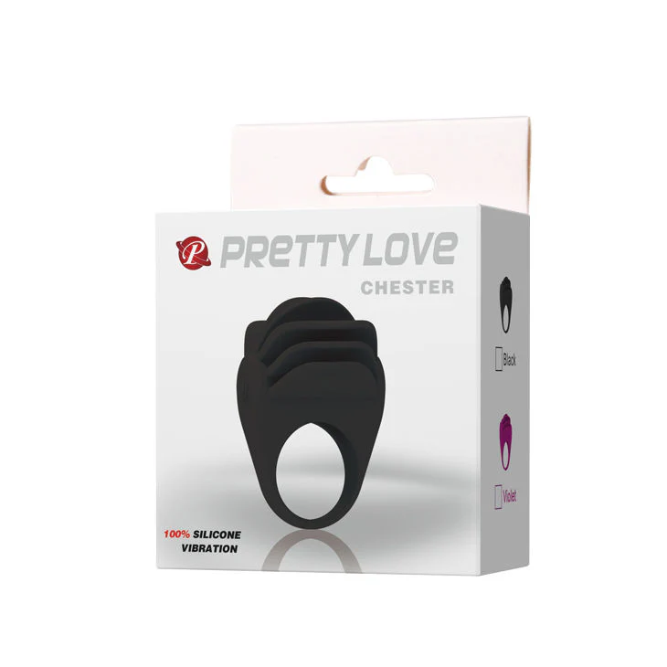 PRETTY LOVE - ANEL VIBRADOR PRETO CHESTER PRETO - Image 9