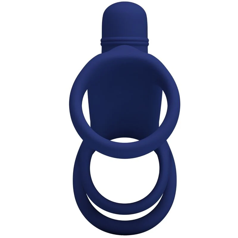 PRETTY LOVE - ANEL VIBRANTE ELISH COM EXTENSO AZUL - Image 3