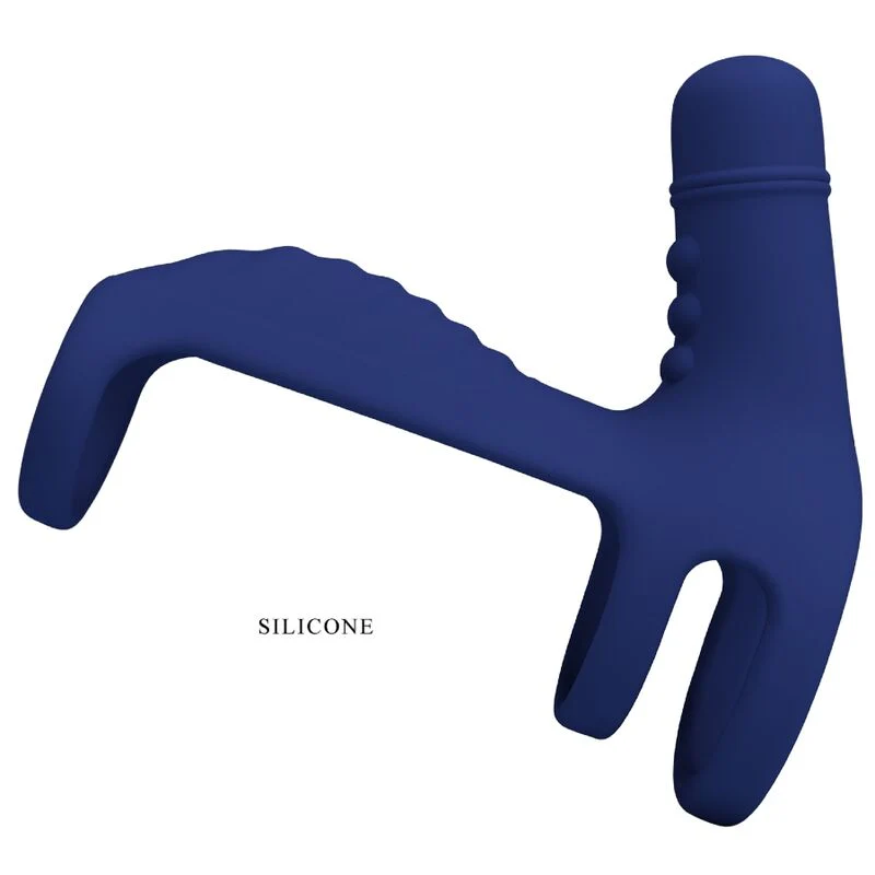 PRETTY LOVE - ANEL VIBRANTE ELISH COM EXTENSO AZUL - Image 5