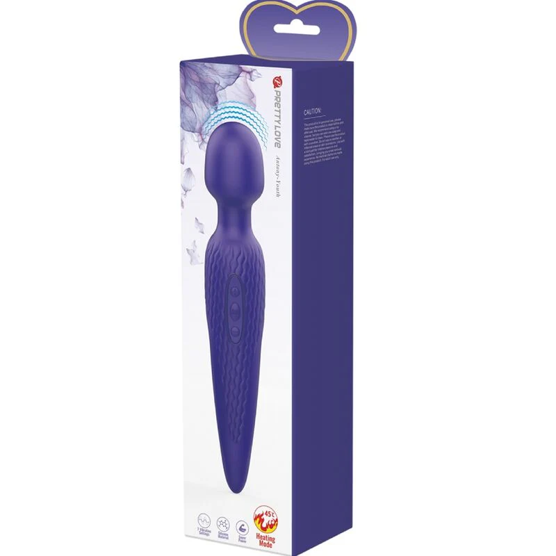 PRETTY LOVE - ANTONY YOUTH WAND VIBRADOR VIOLETA EFEITO DE CALOR - Image 7