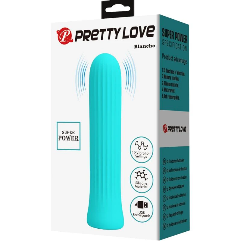 PRETTY LOVE - BLANCHE VIBRADOR ESTIMULADOR AZUL - Image 7