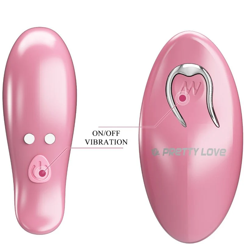PRETTY LOVE - CAILEY NIPPLE CLAMPS 10 VIBRAÇÕES CONTROLE REMOTO ROSA - Image 6
