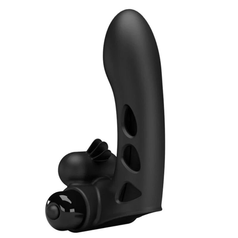 PRETTY LOVE - CAPA DE DEDO VIBRADOR PRETO ORLANDO - Image 2