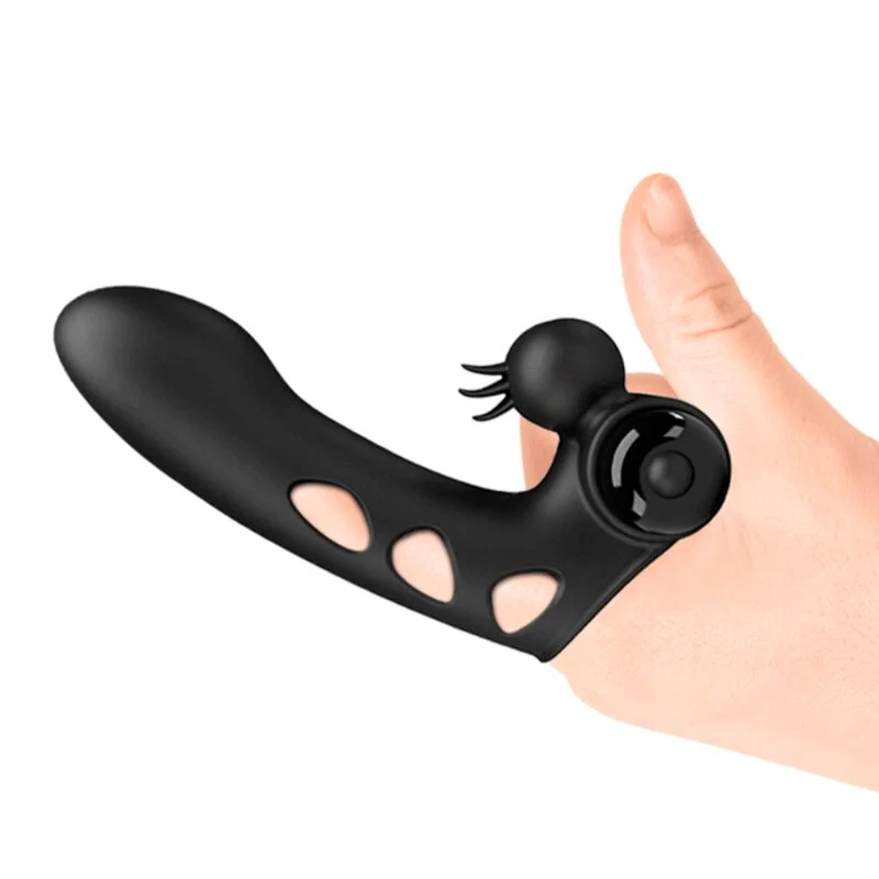 PRETTY LOVE - CAPA DE DEDO VIBRADOR PRETO ORLANDO - Image 9