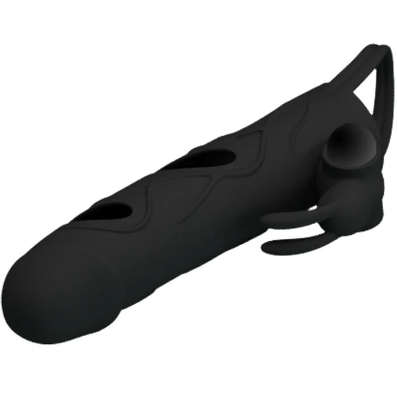 PRETTY LOVE - CAPA DE SILICONE COM VIBRAO 14 CM 1.0 - Image 3