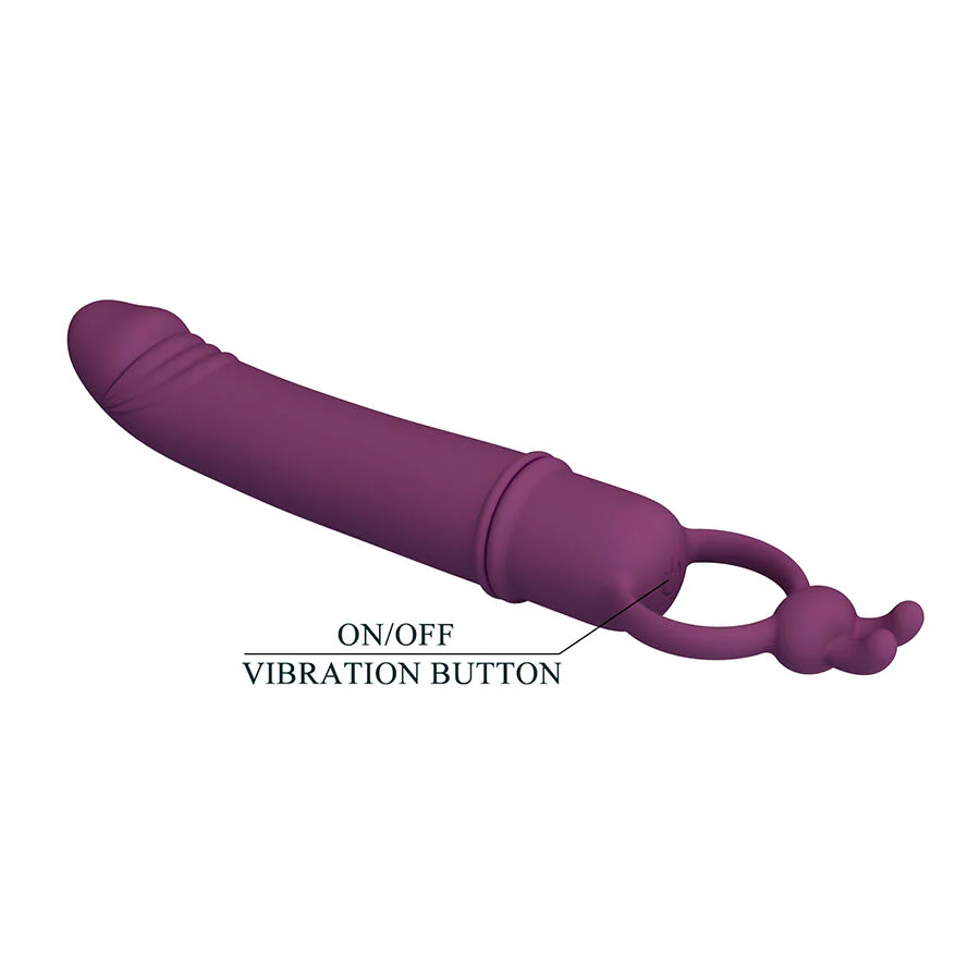 PRETTY LOVE - CORA VIBRADOR EM FORMATO DE PÊNIS COM ANEL DE RESISTÊNCIA - Image 7