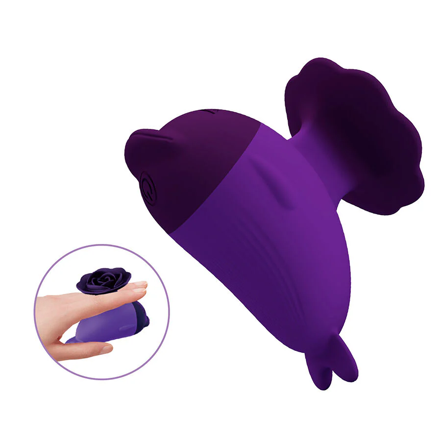 PRETTY LOVE - DOLPHIN MINI VIBRADOR COM CLIP - Image 6