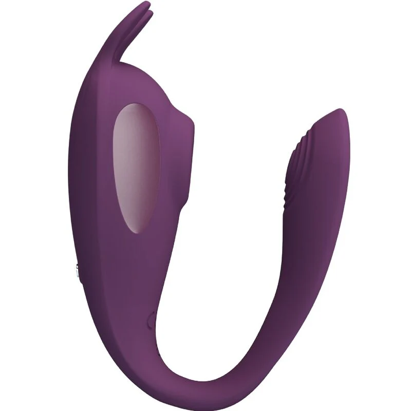 PRETTY LOVE - ESTIMULADOR E VIBRADOR SHEY APLICATIVO GRATUITO LONGA DISTÂNCIA ROXO - Image 3