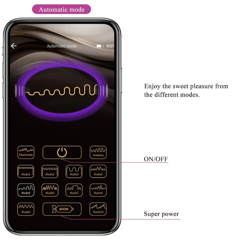 PRETTY LOVE - ETHAN VIBRADOR RECARREGVEL ROXO - Image 15