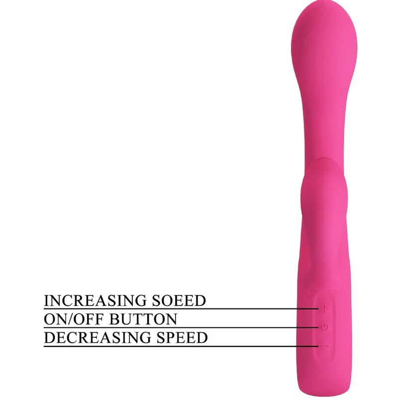 PRETTY LOVE - FRITZ RABBIT VIBRADOR 12 VIBRAÇÕES ROSA - Image 6