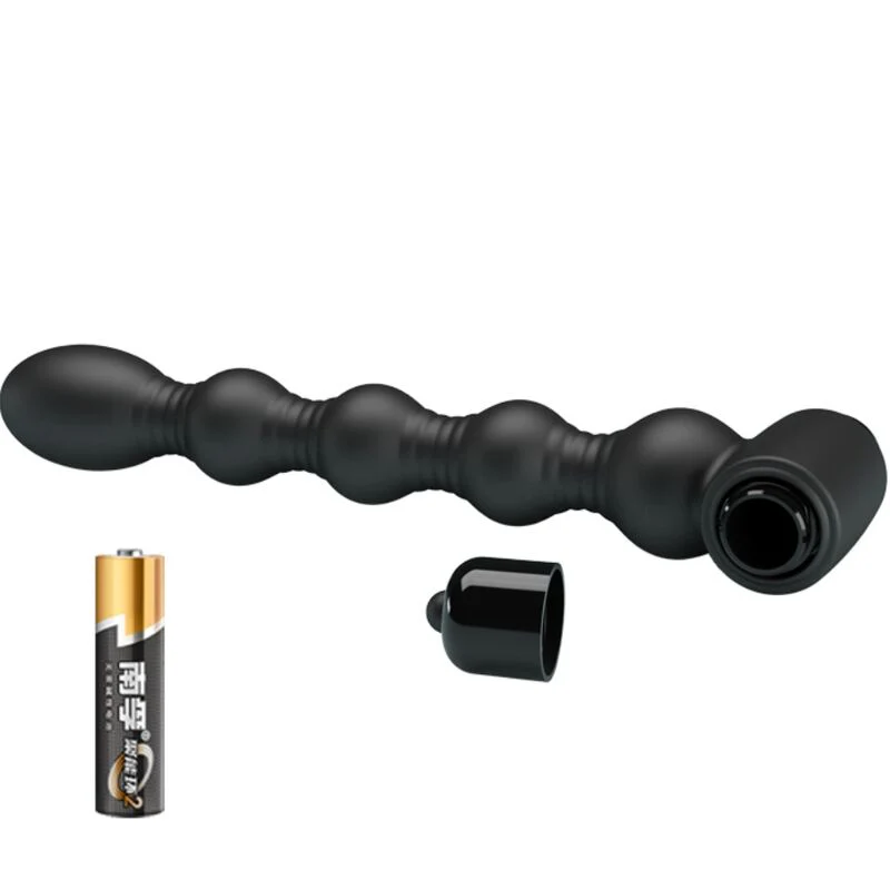 PRETTY LOVE - LYNN SILICONE ANAL PLUG 10 VIBRAÇÕES PRETO - Image 4