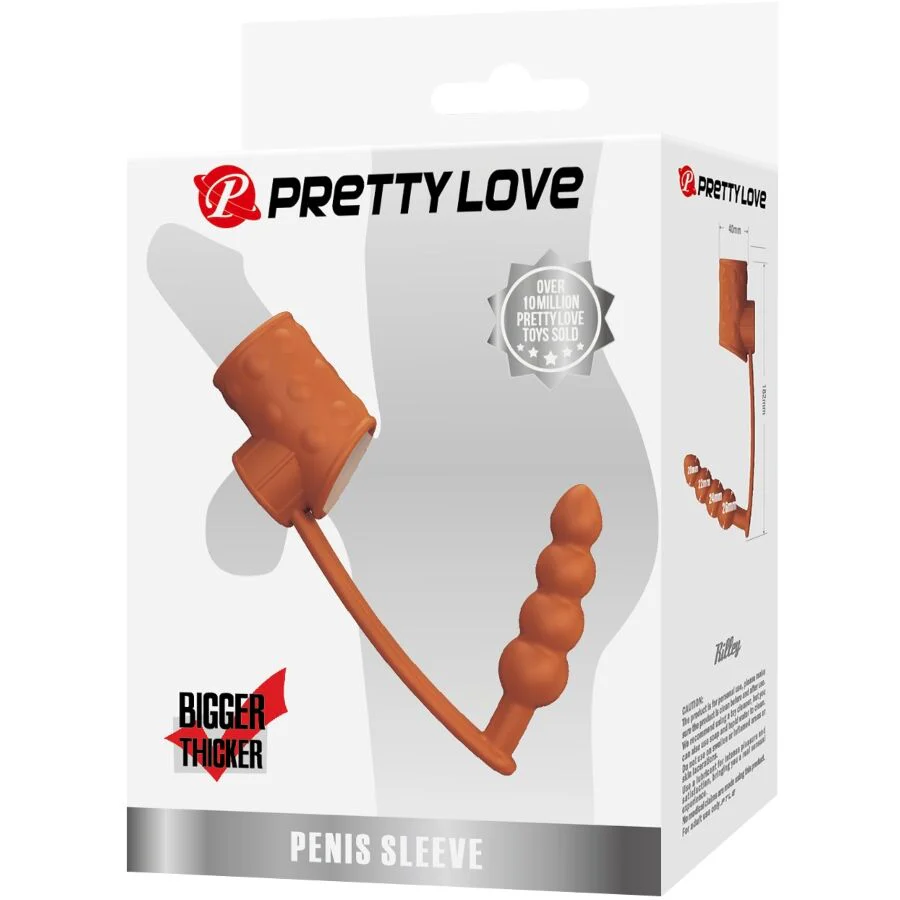 PRETTY LOVE - MANGA PARA PÊNIS COM PLUG ANAL NATURAL - Image 7