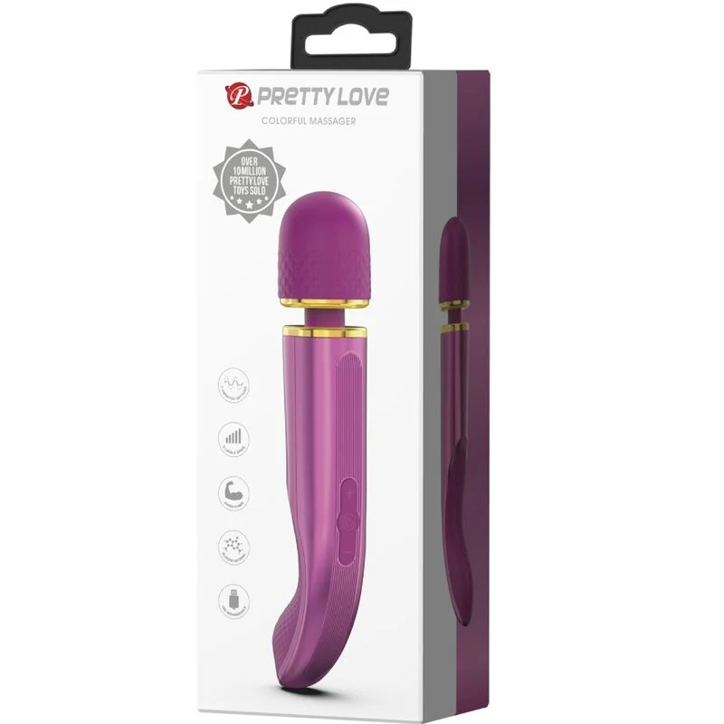 PRETTY LOVE - MASSAGER 7 MODOS DE VIBRAO ROXO - Image 10