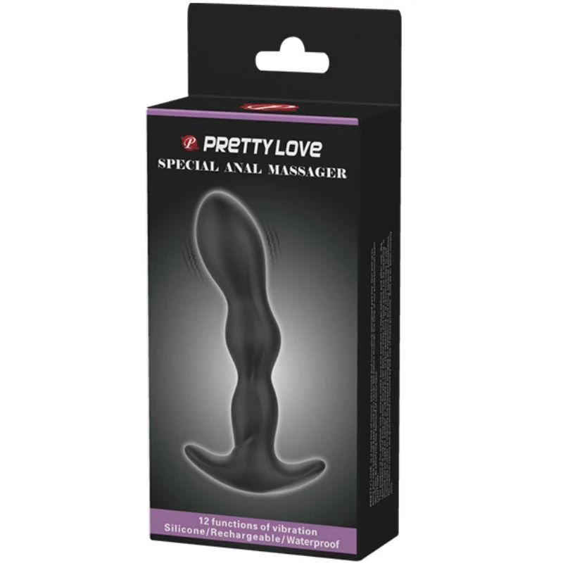 PRETTY LOVE - MASSAGER ANAL 12 MODOS DE VIBRAO - Image 8