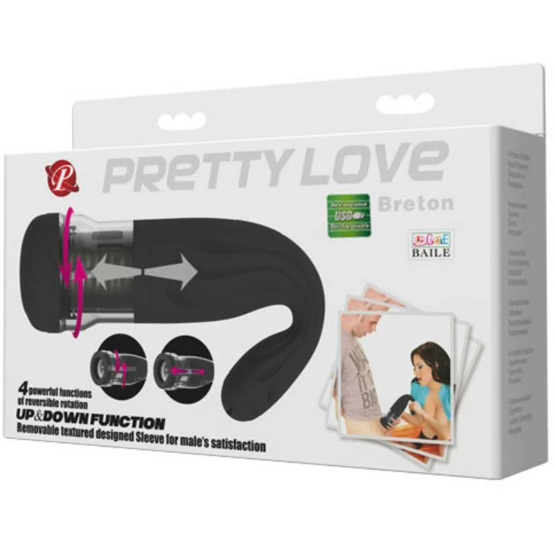 PRETTY LOVE - MASTURBADOR RECARREGVEL MULTIFUNO MULTIFUNCIONAL BRETON BRETON - Image 7