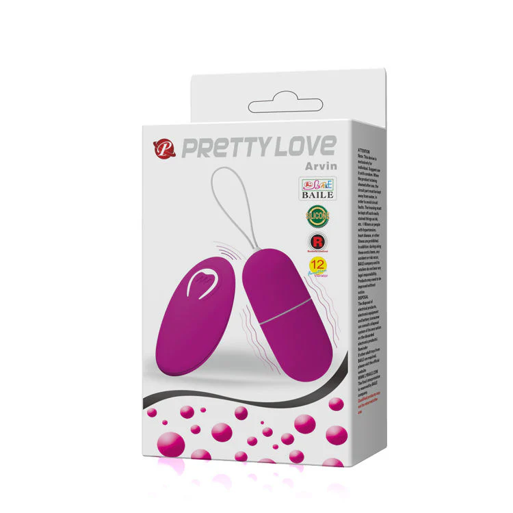 PRETTY LOVE - OVO VIBRATÓRIO ARVIN CONTROLE REMOTO 12V - Image 8