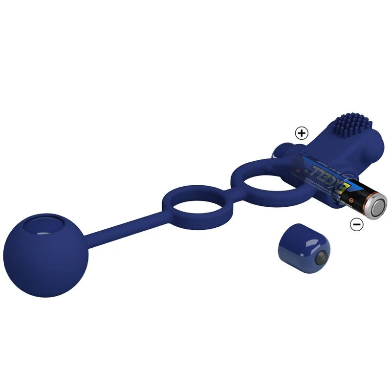 PRETTY LOVE - REMINGTON ANEL VIBRADOR DUPLO COM PLUG AZUL - Image 8