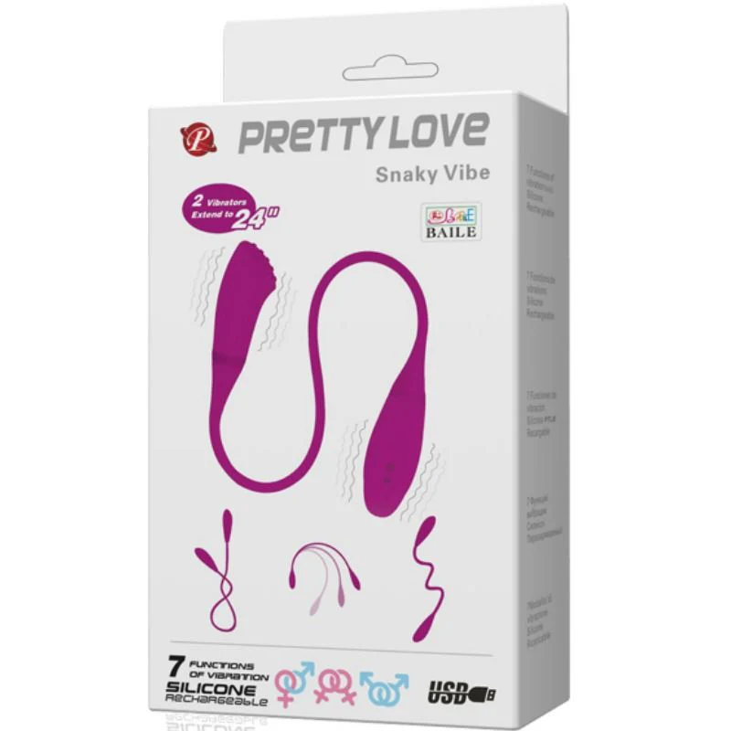 PRETTY LOVE - SMART VIBRADOR SNAKY VIBE 2 MOTORES - Image 7