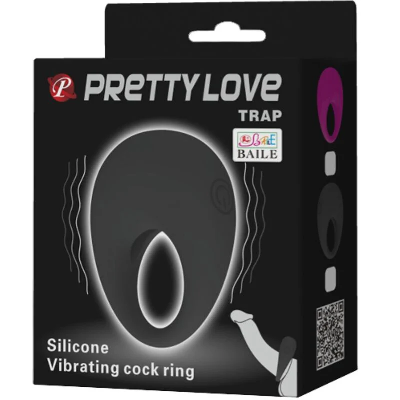 PRETTY LOVE - TRAP ANEL VIBRADOR PRETO - Image 8