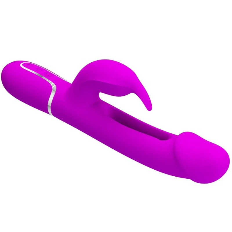 PRETTY LOVE - VIBRADOR COELHO DEJON 3 EM 1 MULTIFUNO FUCSIA - Image 6
