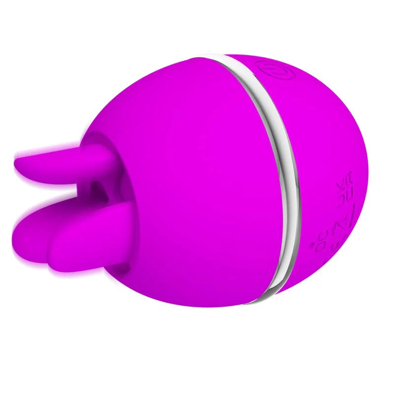 PRETTY LOVE - VIBRADOR DE SILICONE REDONDO ROXO BOLA GEMINI - Image 7
