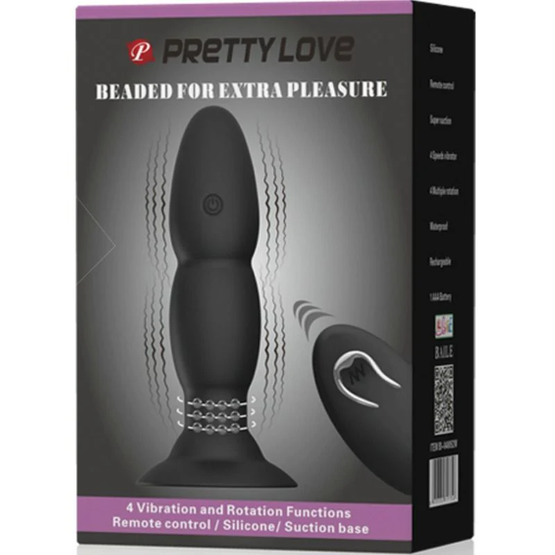 PRETTY LOVE - VIBRADOR LOVE PLUG E ROTAO POR CONTROLE REMOTO - Image 8