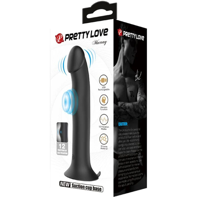 PRETTY LOVE - VIBRADOR MURRAY E SUCKER DE CLITÓRIS PRETO - Image 11