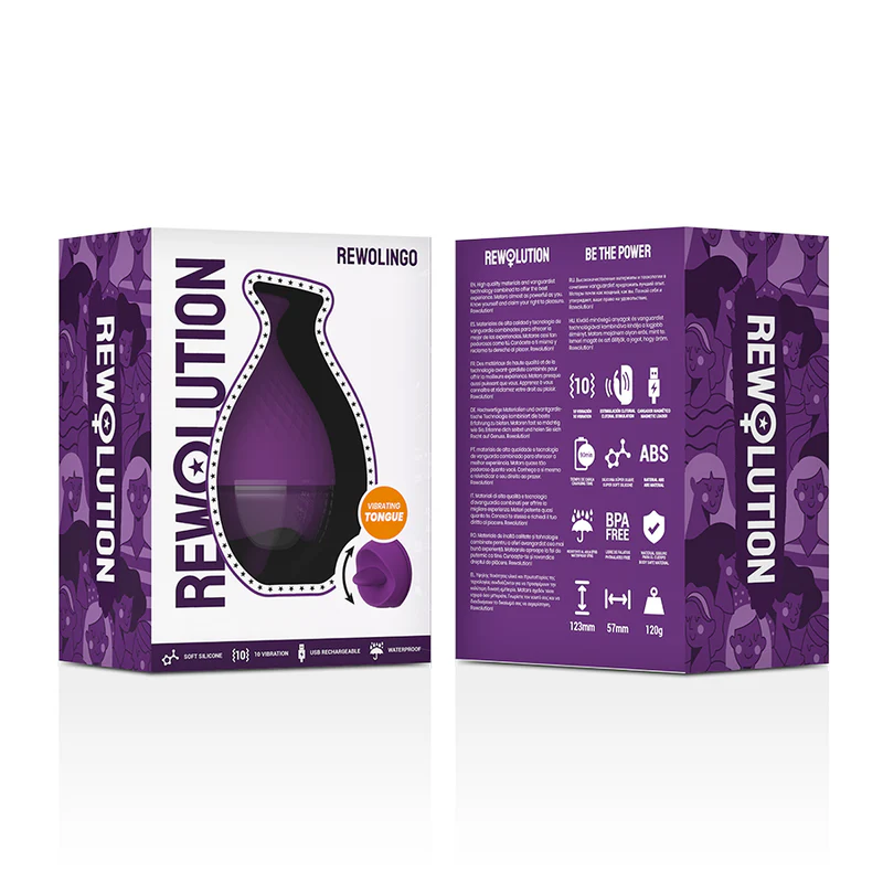 REWOLUTION - VIBRADOR REWOLINGO COM LÍNGUA - Image 7