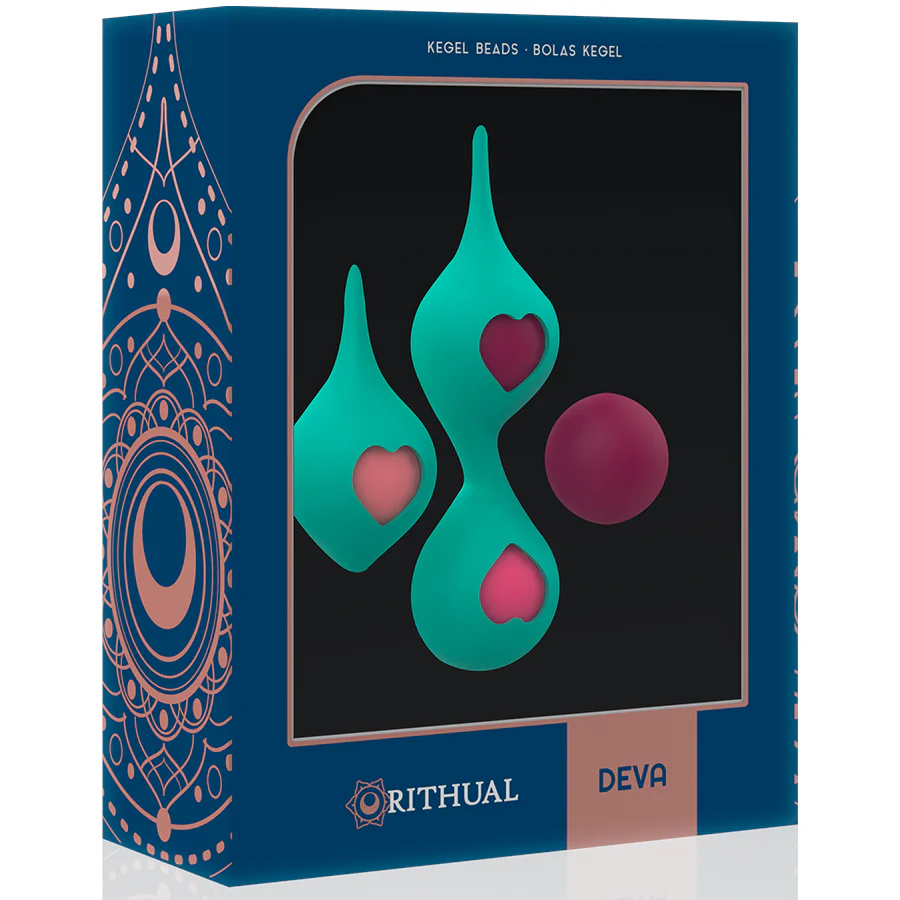 RITHUAL - CONJUNTO DE TREINAMENTO PÉLVICO DEVA AQUA GREEN - Image 10