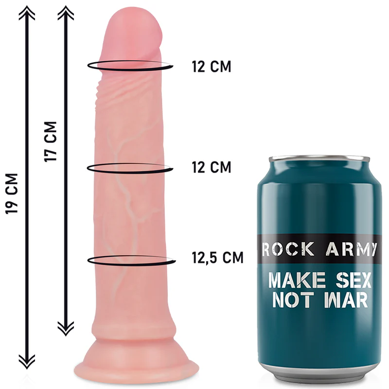 ROCKARMY - ARNÊS + DILDO SILICONE LÍQUIDO PREMIUM AVENGER 19 CM -O- 3.98 CM - Image 3