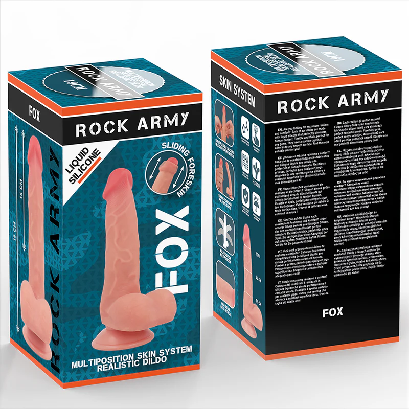ROCKARMY - SILICONE LÍQUIDO FOX 19 CM -O- 3,2 CM - Image 8
