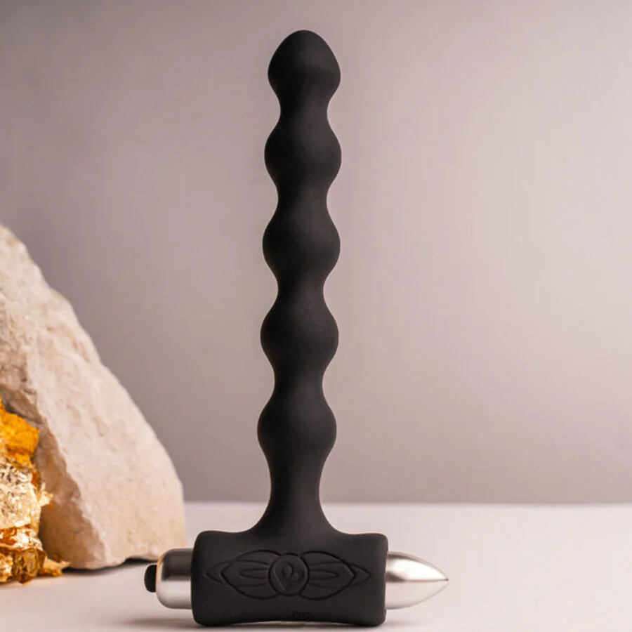 ROCKS-OFF - PETITE SENSATIONS PEARLS PLUG ANAL VIBRADOR PRETO - Image 9