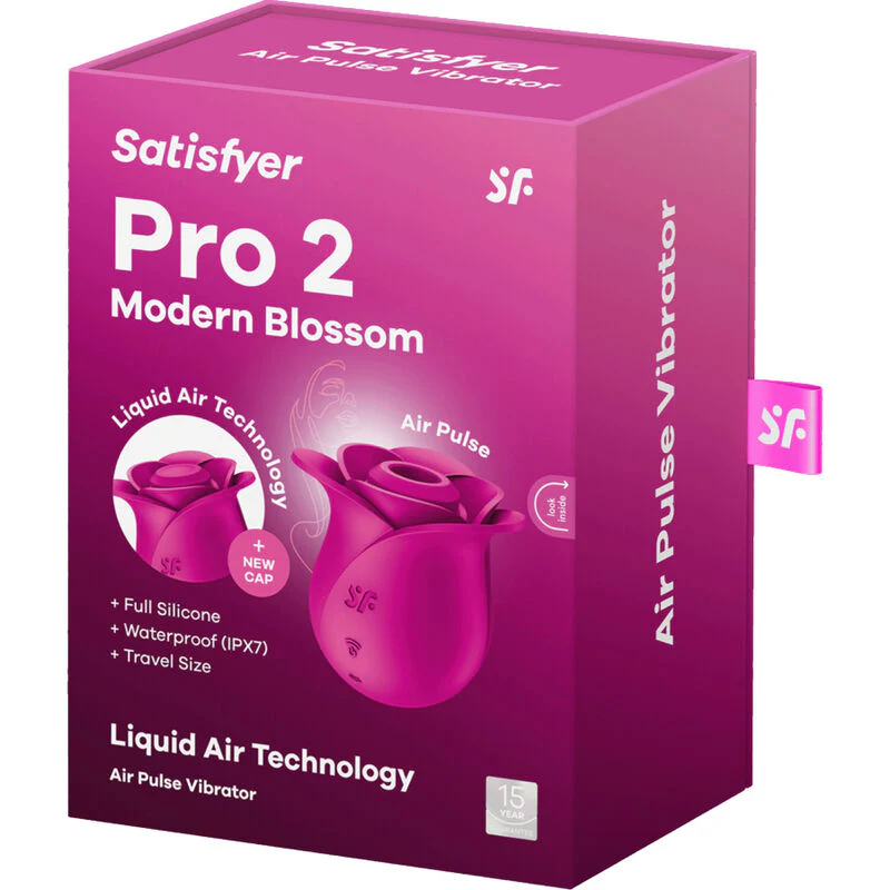 SATISFYER - AIR PULSE PRO 2 MODERN BLOSSOM VIBRADOR - Image 7