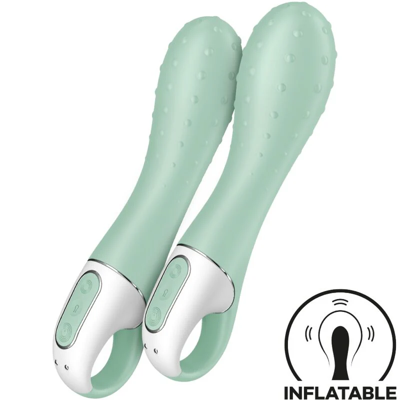 SATISFYER - AIR PUMP VIBRATOR 3 PONTO G INFLÁVEL MENTA - Image 2