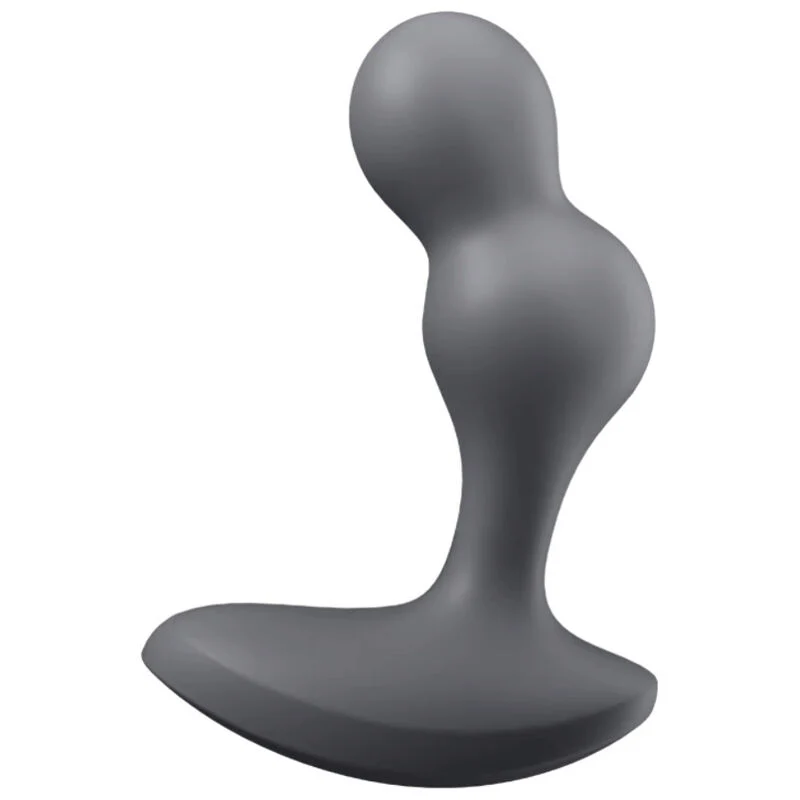 SATISFYER - APLICATIVO DE PLUGUE VIBRATÓRIO DEEP DIVER CINZA - Image 3