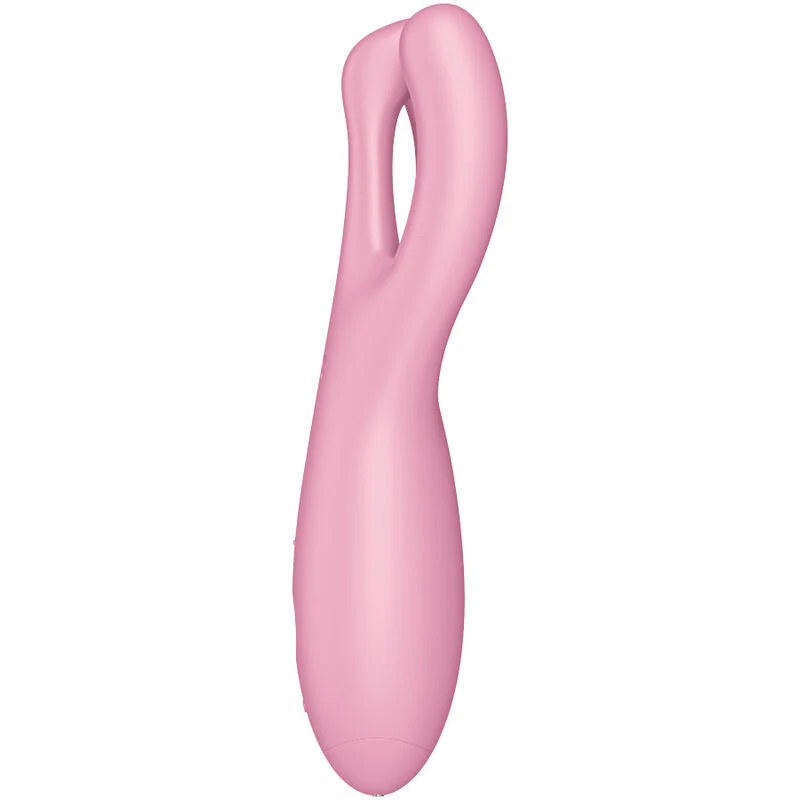 SATISFYER - APP VIBRADOR THREESOME 4 ROSA - Image 2