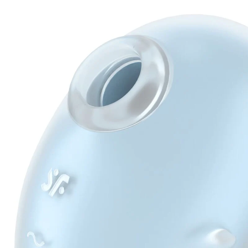 SATISFYER - CUTIE GHOST VIBRADOR LAY-ON AZUL CLARO - Image 3