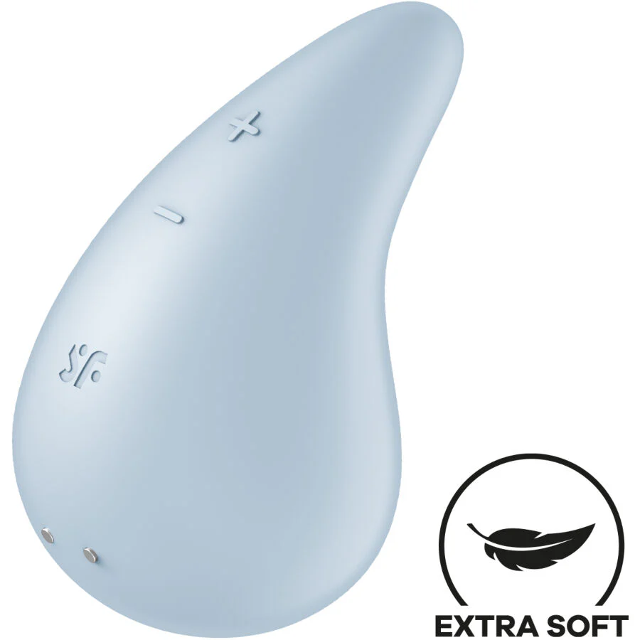 SATISFYER - DEW DROP VIBRADOR LAY-ON BLANCO - Image 6