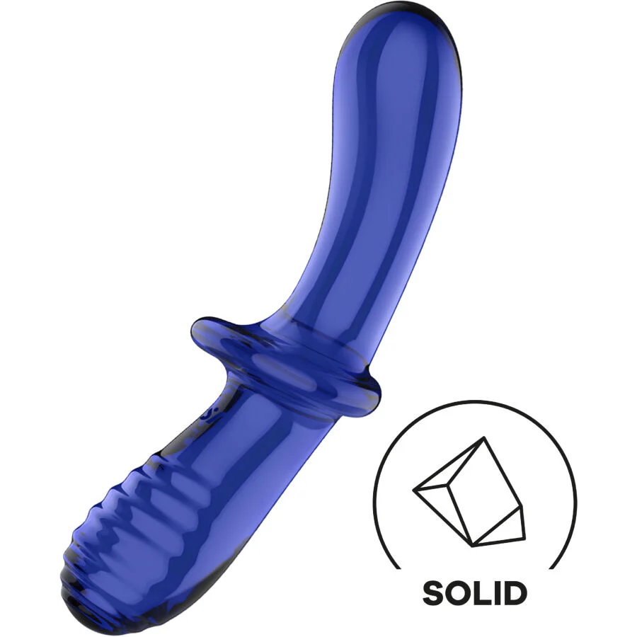 SATISFYER - DILDO DE CRISTAL DUPLO TRANSPARENTE - Image 16