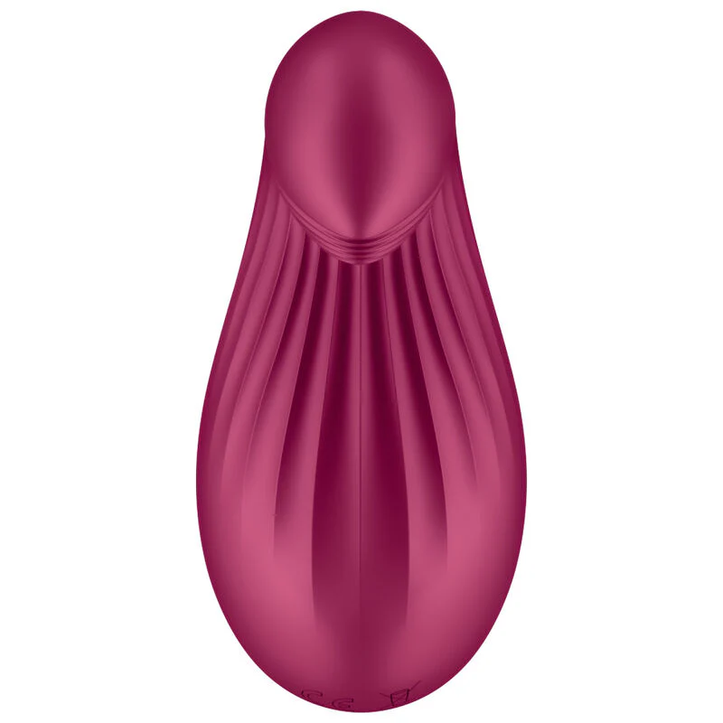 SATISFYER - DIPPING DELIGHT VIBRADOR LAY-ON AZUL - Image 5