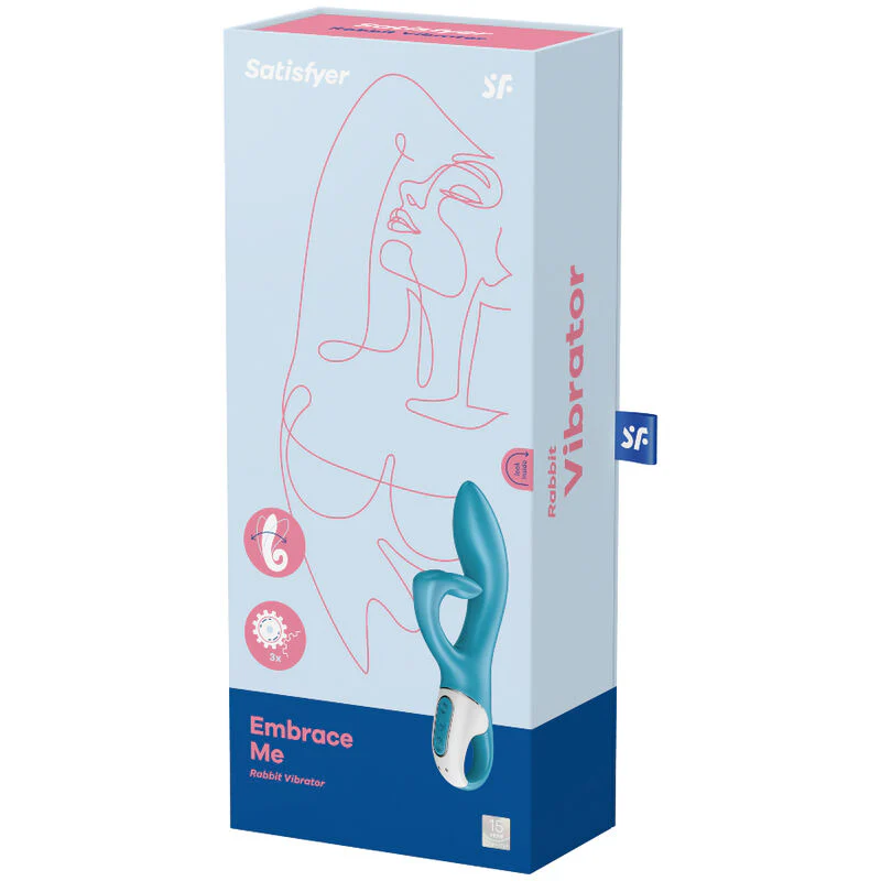 SATISFYER - EMBRACE ME VIBRADOR PUNTO G ROJO - Image 6