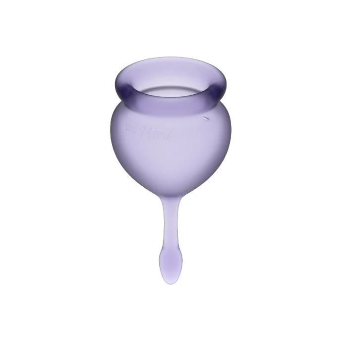 SATISFYER - FEEL GOOD KIT COPA MENSTRUAL AZUL INTENSO 15 + 20 ML - Image 2