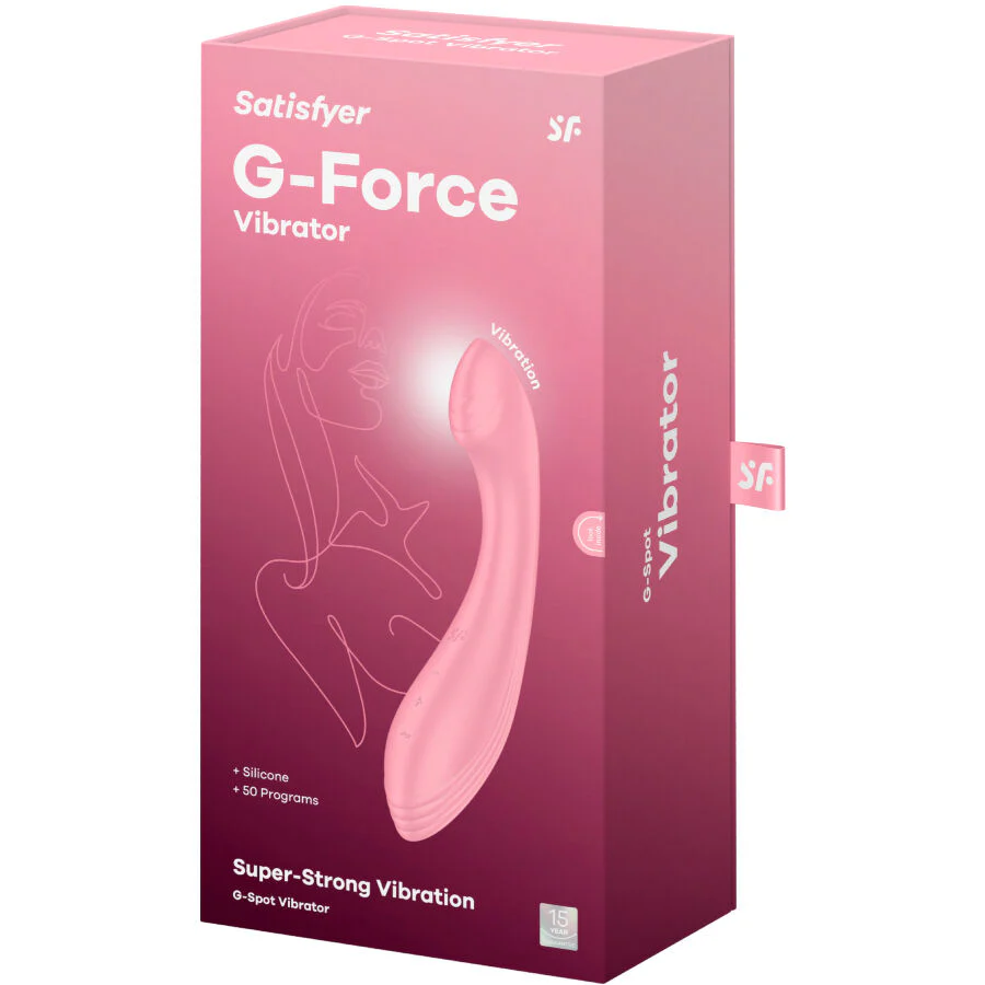 SATISFYER - G-FORCE ESTIMULADOR VIBRADOR G-SPOT ROSA - Image 24