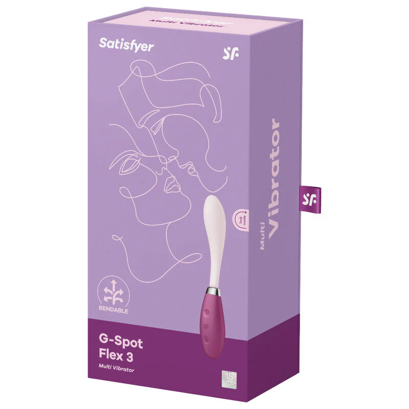SATISFYER - G-SPOT FLEX 3 MULTI VIBRADOR GRIS - Image 16