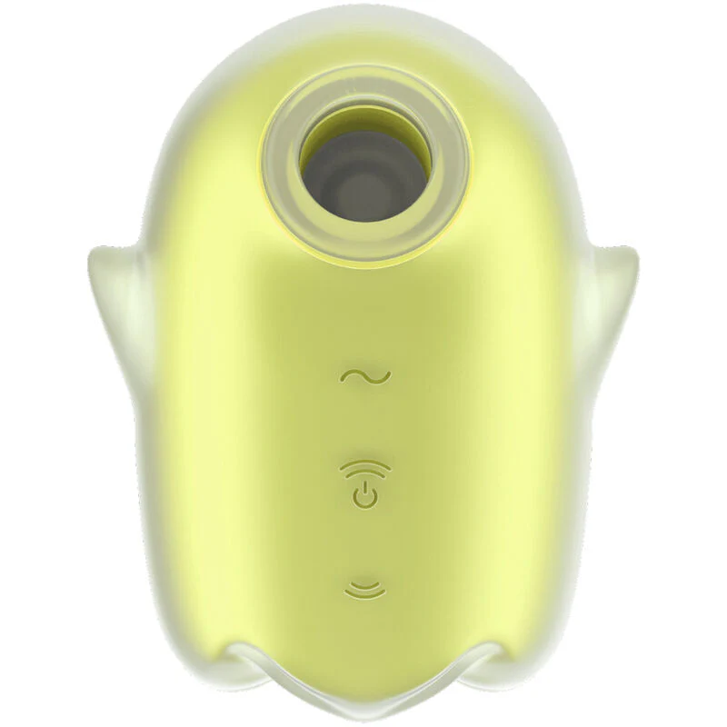 SATISFYER - GLOWING GHOST AIR PULSE & VIBRADOR AMARILLO - Image 13