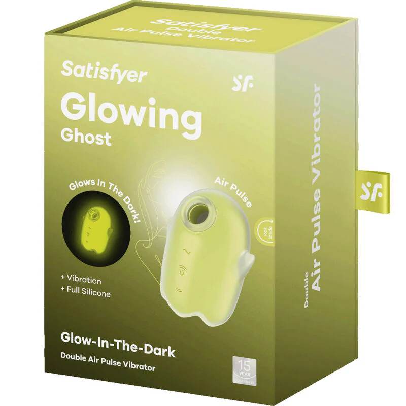 SATISFYER - GLOWING GHOST AIR PULSE & VIBRADOR AMARILLO - Image 18