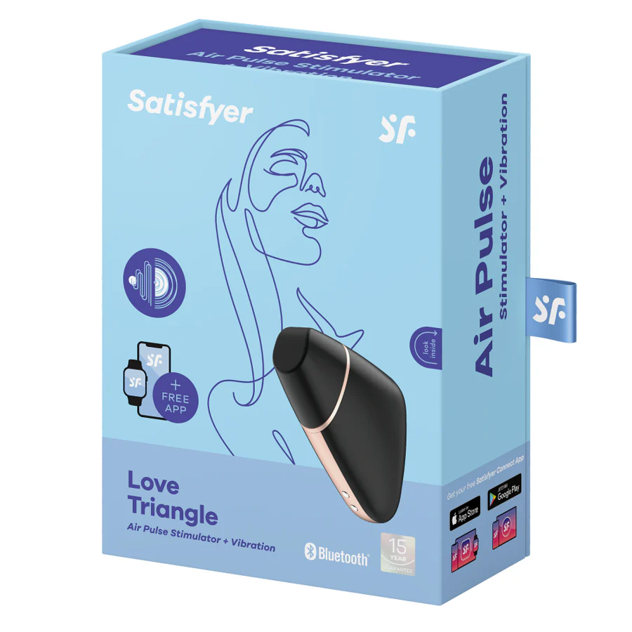 SATISFYER LOVE TRIANGLE ESTIMULADOR Y VIBRADOR - BLANCO - Image 18