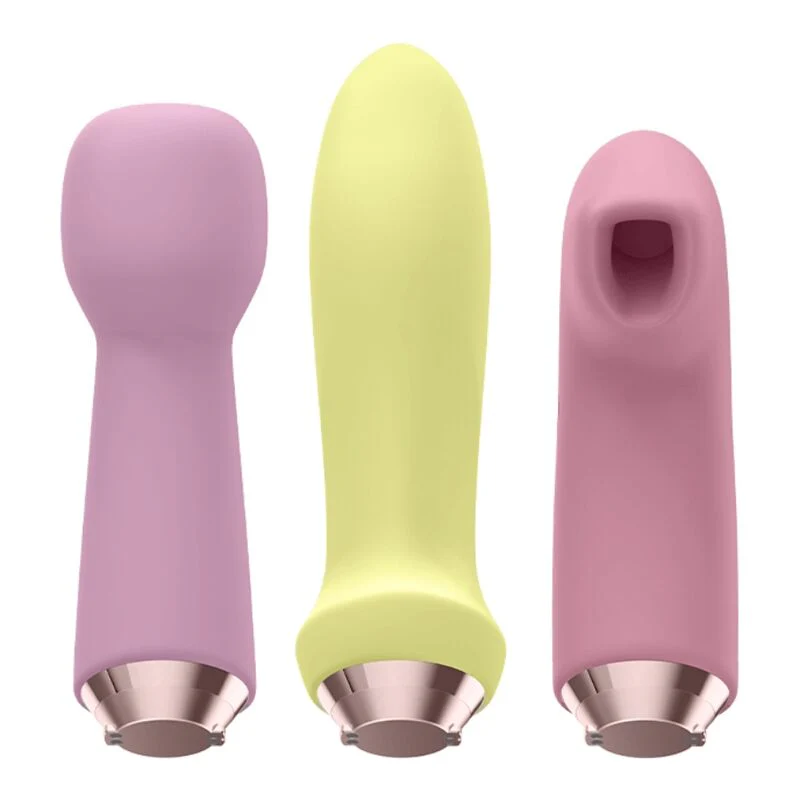 SATISFYER - MARVELOUS FOUR CONJUNTO VIBRADOR E PULSO DE AR - Image 4